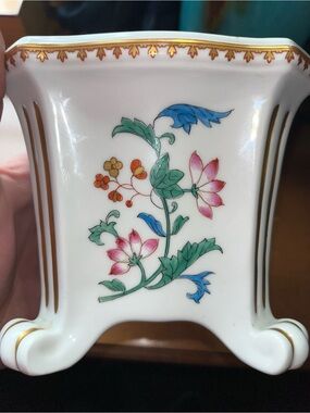 Porcelaine De Paris France Hand Painted For Tiffany & Co. Vase